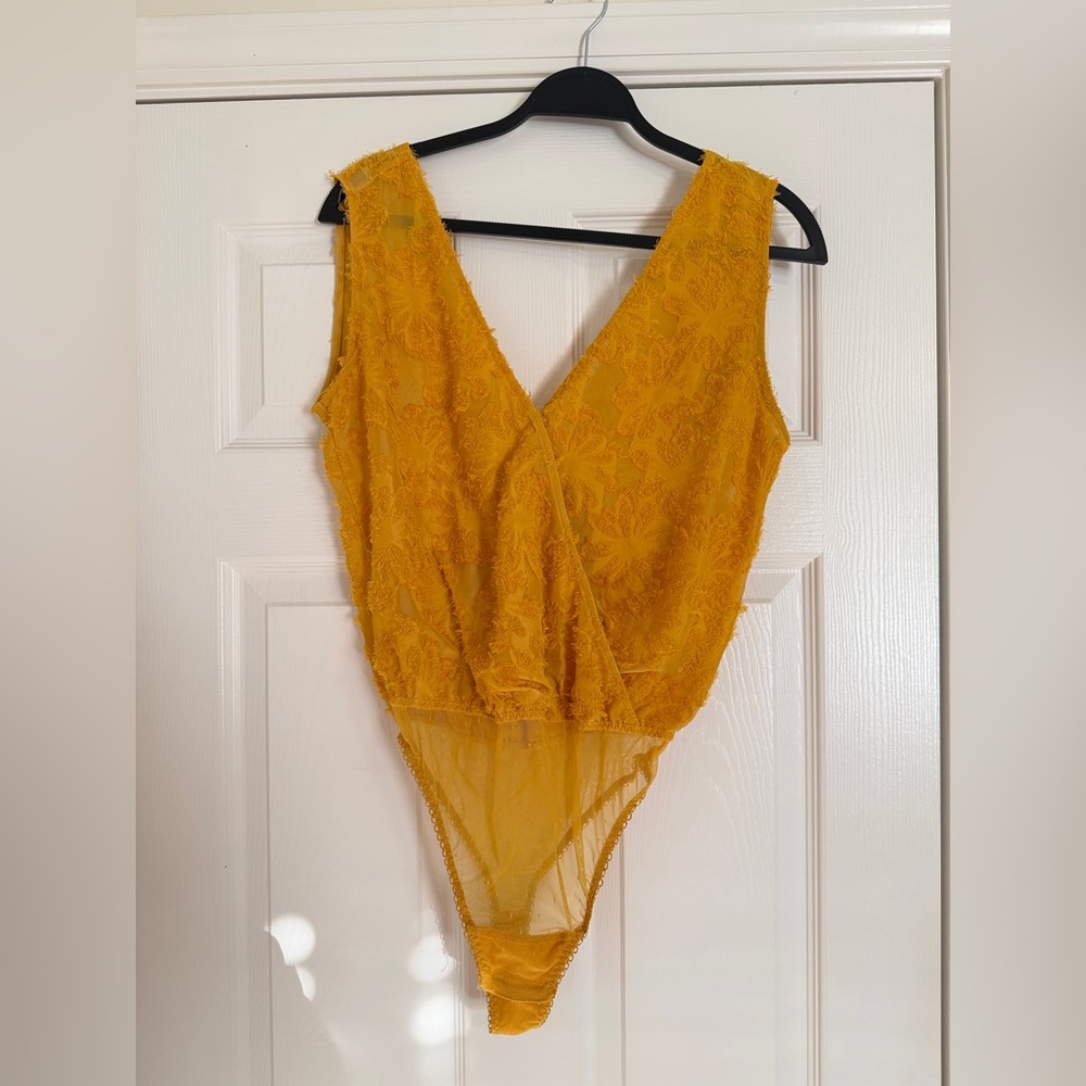 Yellow Bodysuit